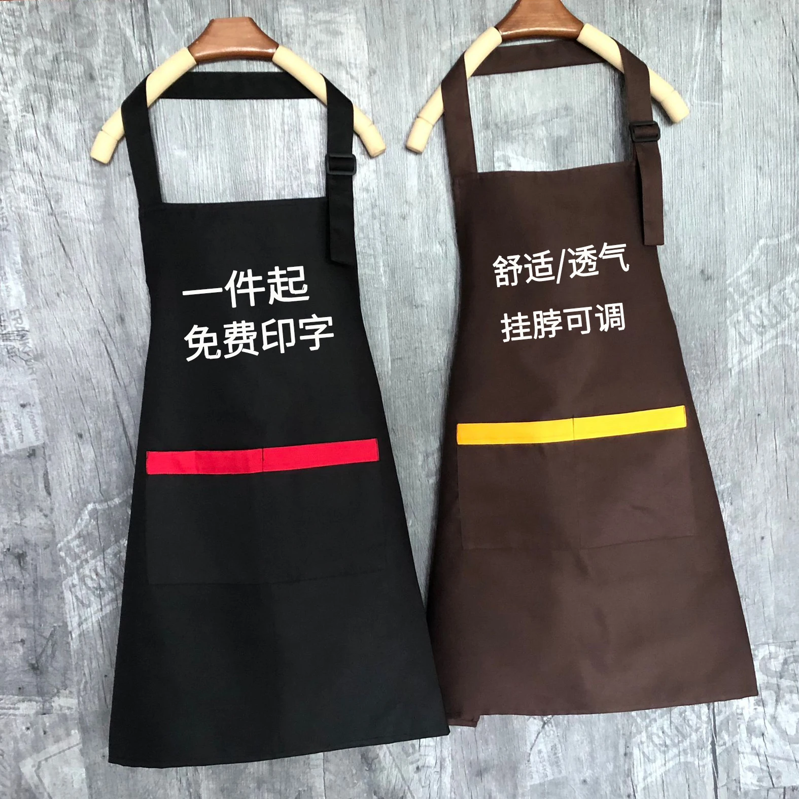 

Тонкий милый японский летний маслостойкий Кухонный Фартук из дышащей ткани для мужчин и женщин на заказ