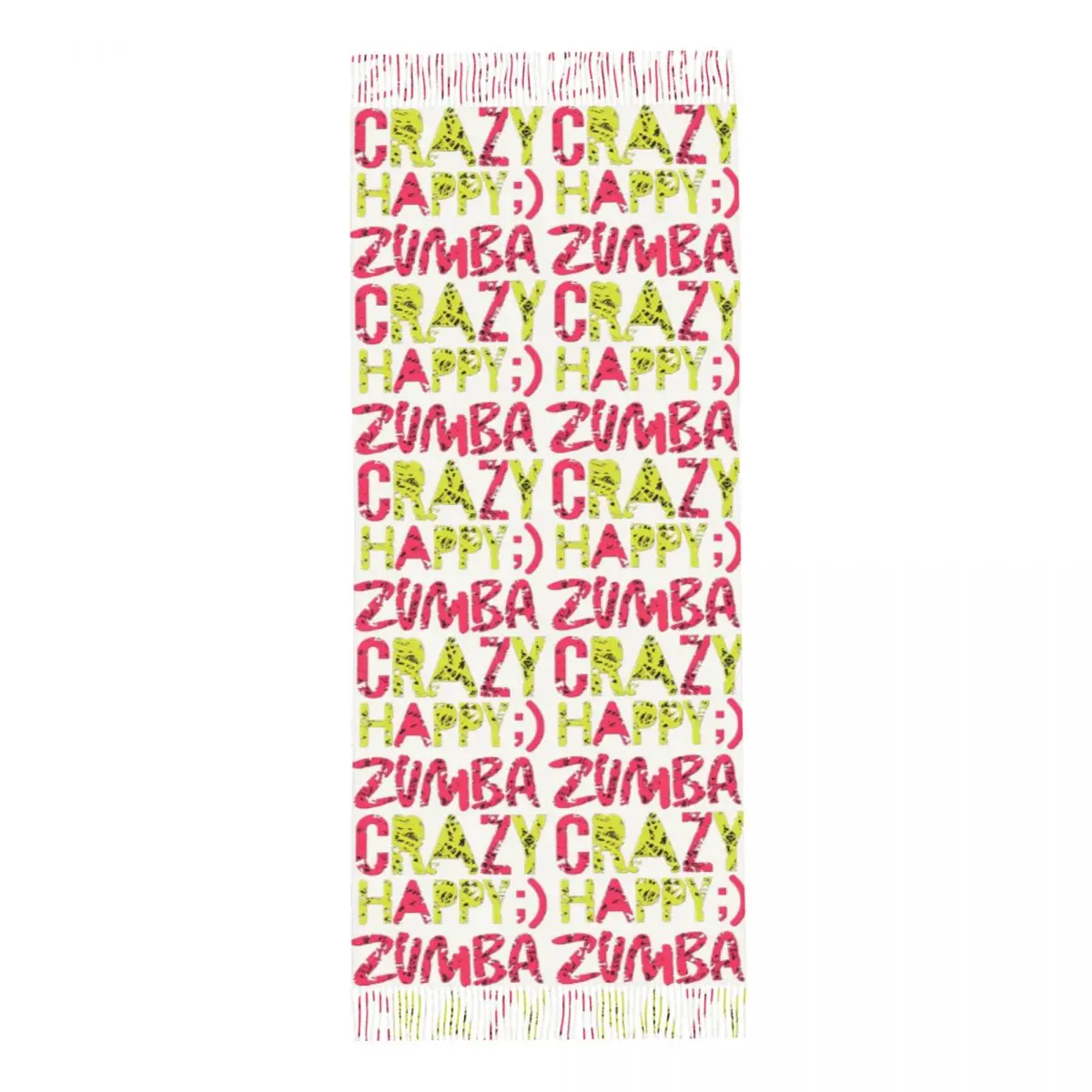 Сумасшедшая счастливая шаль Z-Zumbas для женщин теплый большой длинный шарф шарфы с