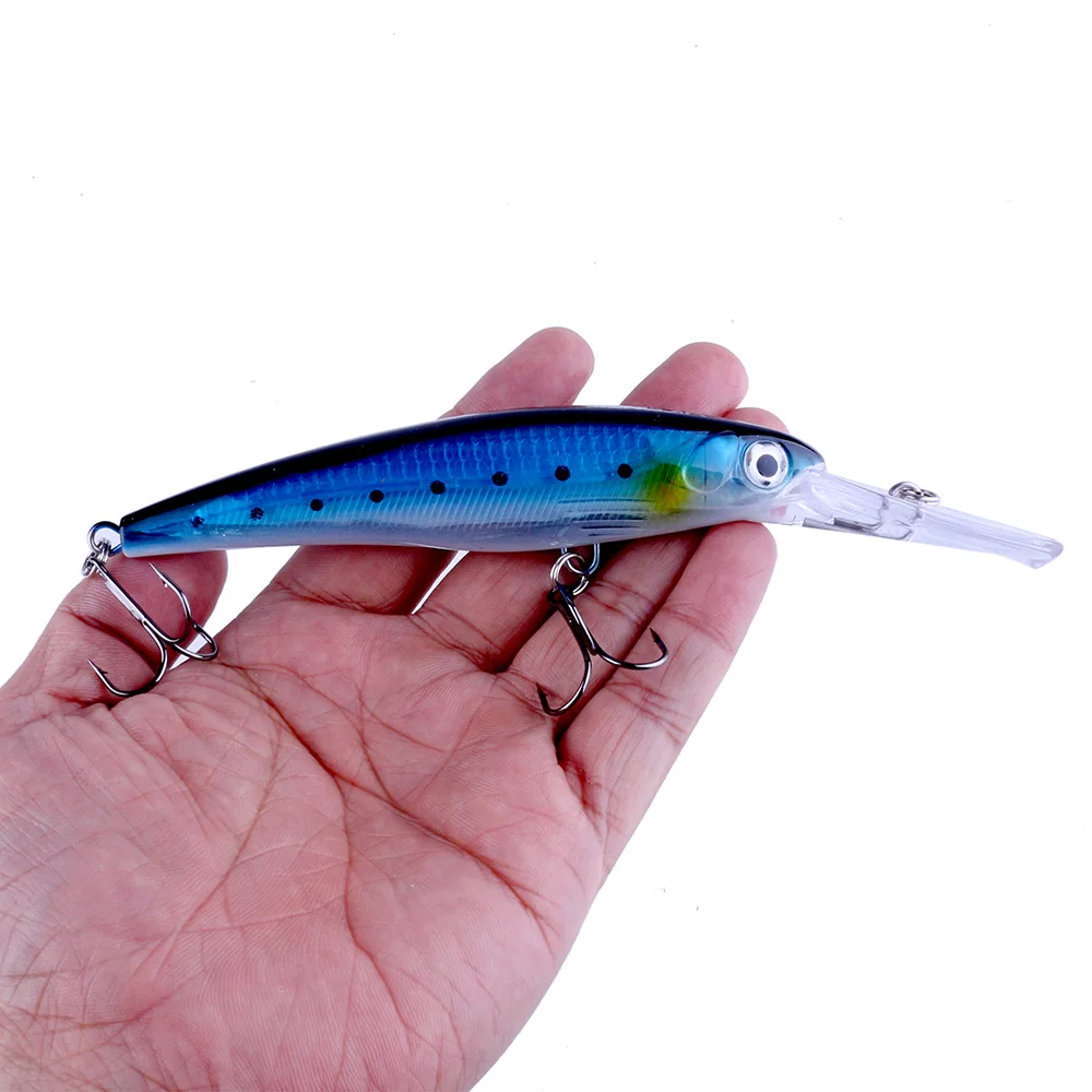 

Japan 6PCS Big Sinking Minnow Fishing Lures 17cm 30g Bass Pike Carkbait Wobbler Swimbait Professional Hard Bait