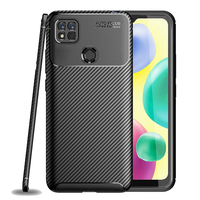For Cover Redmi 10A Case For Xiaomi Redmi 10A Capas New Phone Back Bumper Shockproof Soft TPU Cover For Redmi 9C 10C 10A Fundas