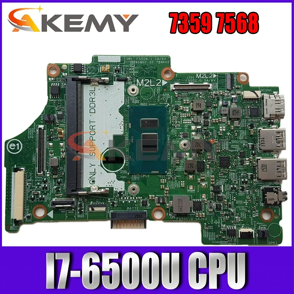 

Материнская плата для ноутбука Dell Inspiron 14275 7359, 7568 протестирована