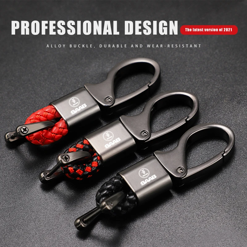 Брелок для ключей из цинкового сплава аксессуары стайлинга автомобиля SAAB 9-4X 9-7X 9-3