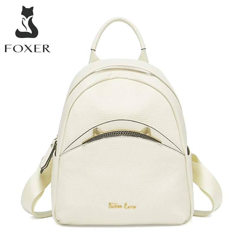 Рюкзак женский из натуральной коровьей кожи большой емкости 100% | Багаж и сумки