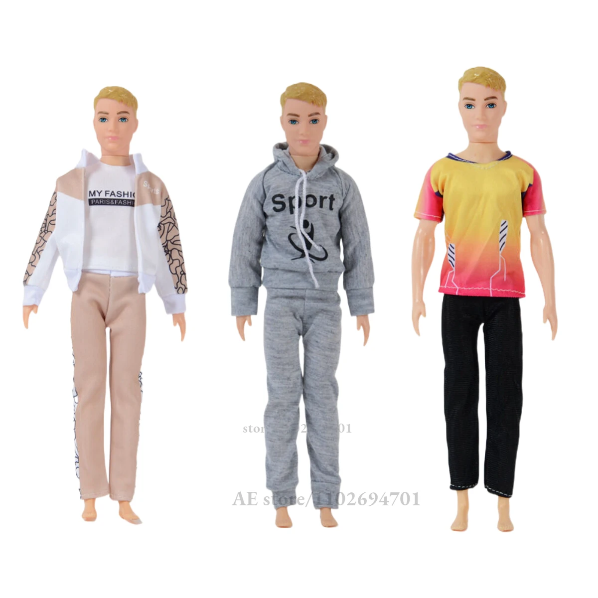 Модная Одежда Для Шарнирных Кукол Ken Boy Barbie Blyth MH CD FR SD Kurhn Аксессуары Унисекс