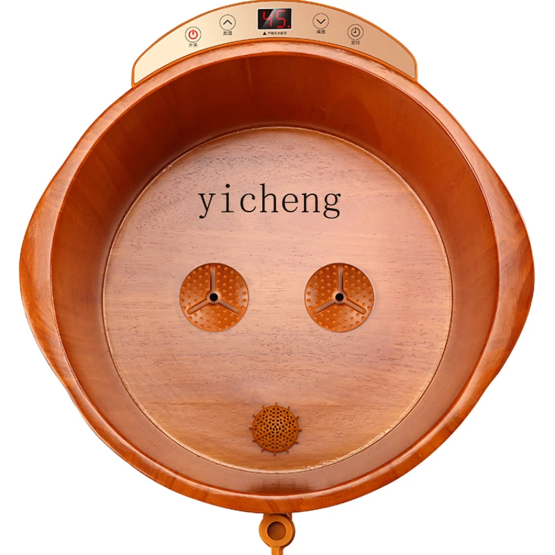 

XL Heating Constant Temperature Electric Deep Barrel over Knee Foot Bath Barrel Warm Knee Wooden Barrel