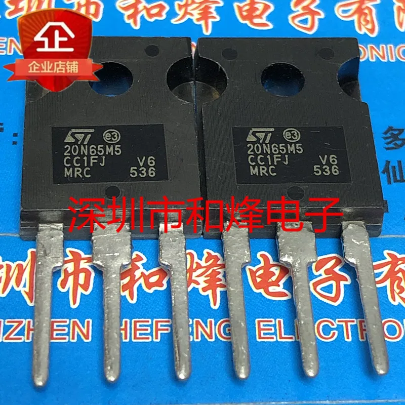 

5PCS-10PCS 20N65M5 STW20N65M5 TO-247 650V 18A NEW AND ORIGINAL ON STOCK