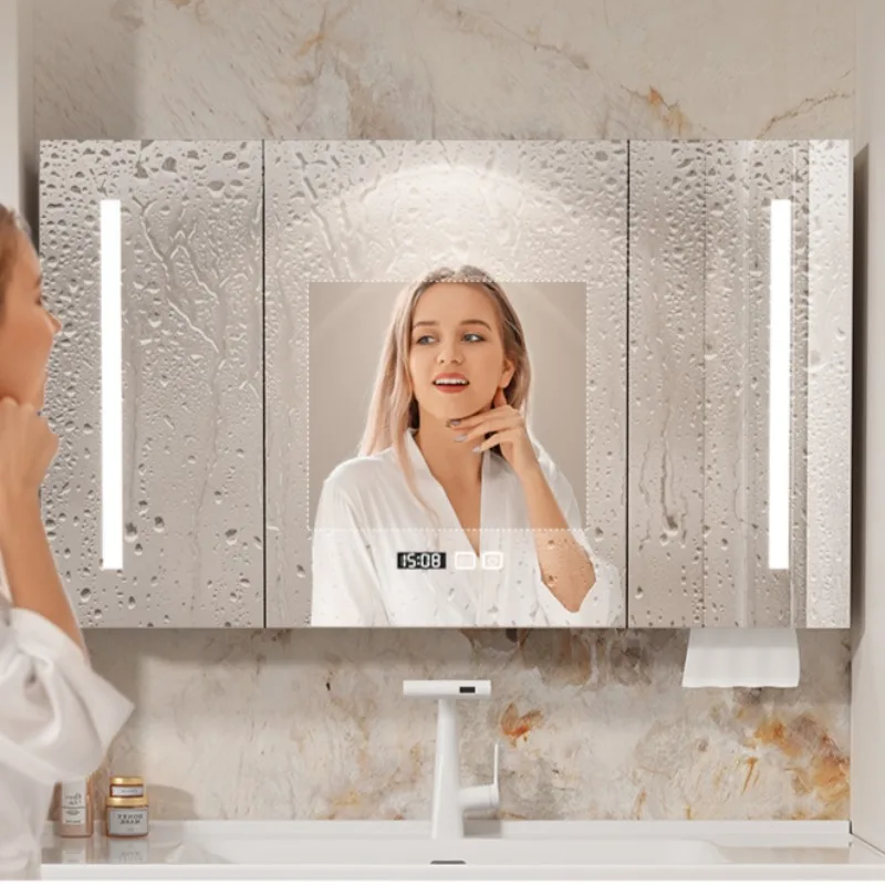 Узкие Шкафы для ванной комнаты зеркальная раковина умный угловой ящик шкафы