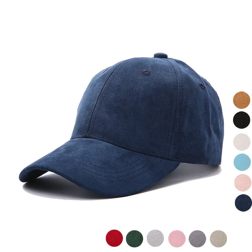 

Solid Snapback Baseball Cap Women Summer Autumn Gorra Cap Street Hip Hop Caps Suede Hats for Ladies Black Grey Baseball Cap