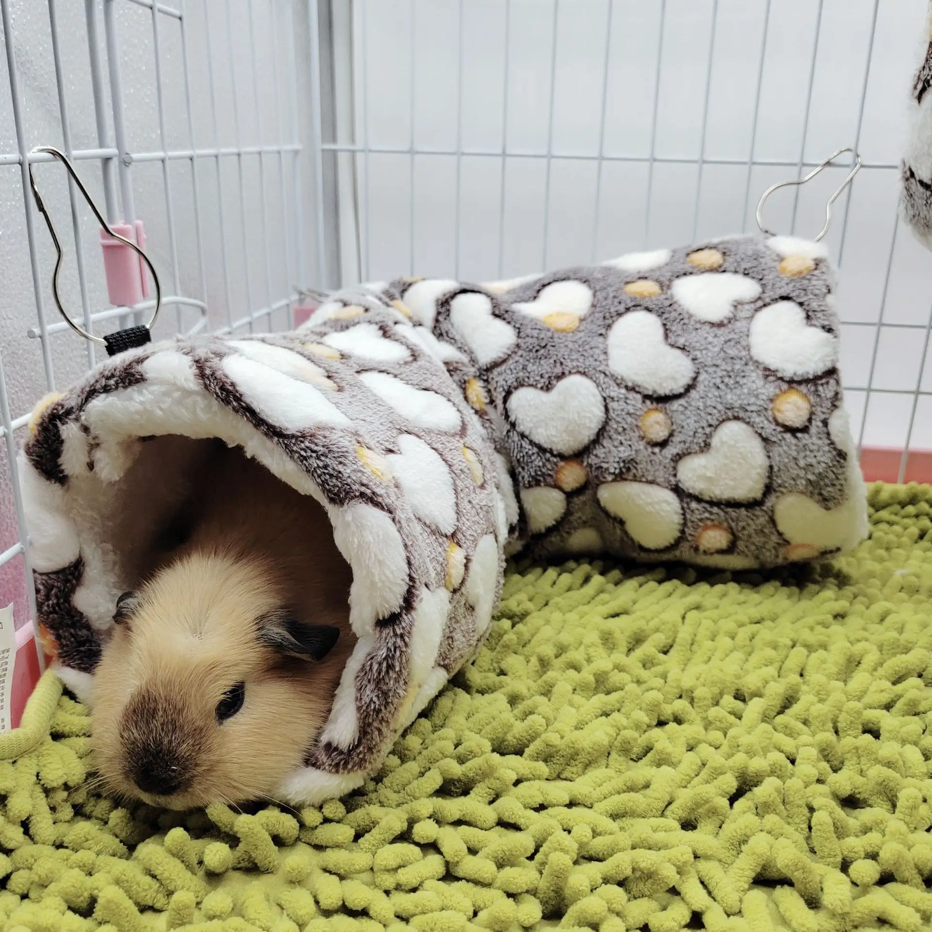 Hamster Warm Channel Hammock Bed Pet Channel Sugar Glider Pig Guinea Pig Super Soft Tunnel Nest