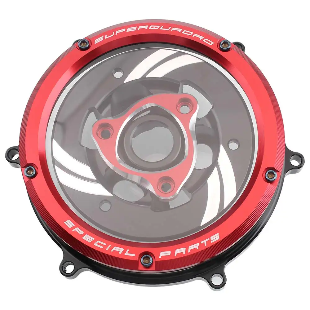 

Алюминиевая прозрачная крышка сцепления для моделей DUCATI V2 959 Panigale 2016-2019, Panigale V2 2020-2024, Streetfighter V2 2022-2024