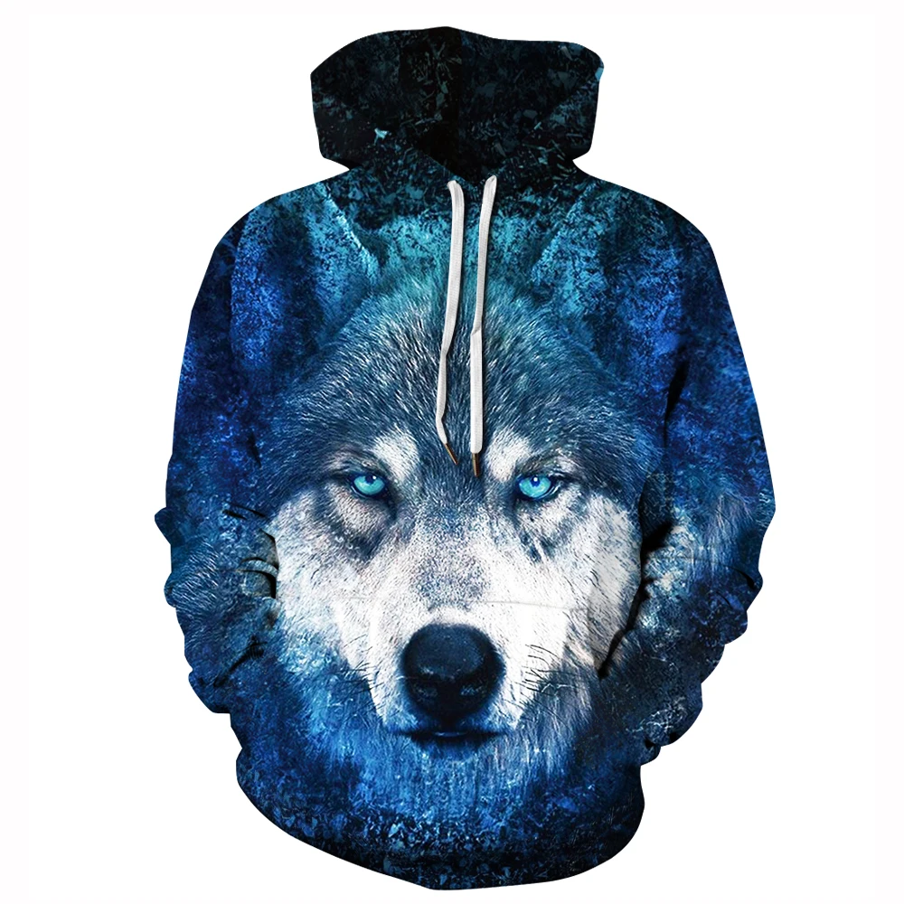 

Galaxy Wolf Cute Cats Hoodies All Over Print Crewneck Pullover Casual Hipster Hoody Streetwear Top Men Women Clothing