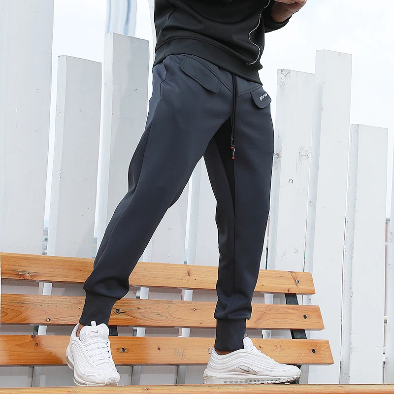 Мужские спортивные штаны для бега фитнеса тренировочные влагоотводящие - купить
