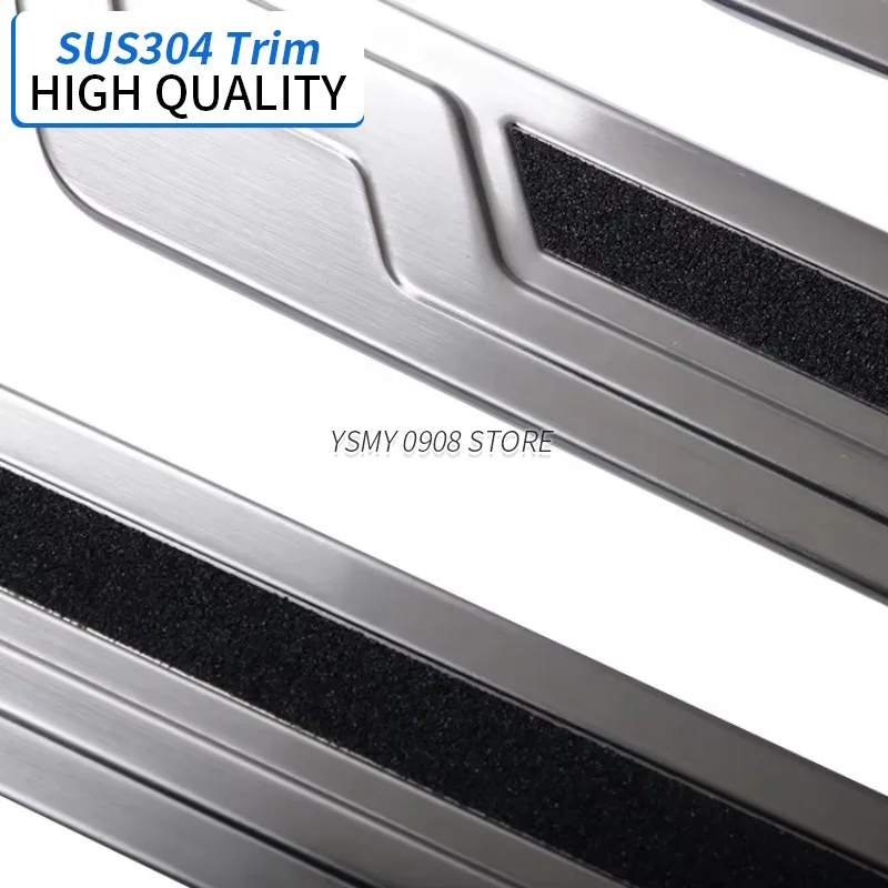 4 шт. высококачественный автомобильный Стайлинг накладка на порог пороги для Toyota