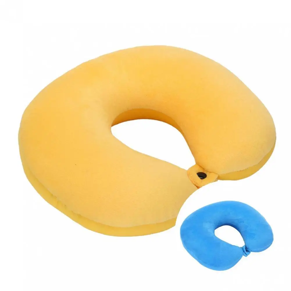 

Полезная дорожная подушка для шеи, широкая, с быстрым восстановлением формы, сильная гибкость, для путешествий по общежитию, дорожная подуш...