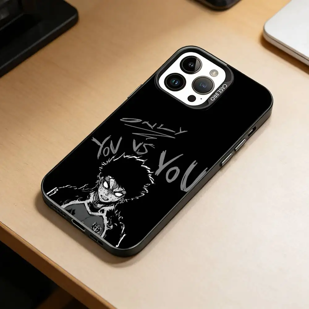 Фото Чехол для телефона Blue Lock Yoichi Isagi для iPhone 17, 16, 15, 14, 13, 12, 11 Plus, Pro Max, XS, цветной серебристый чехол-накладка №3