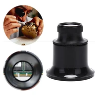 new 20x eye magnifier loupe high definition jewelry watch repair magnifying glass for watch repair inspection identification