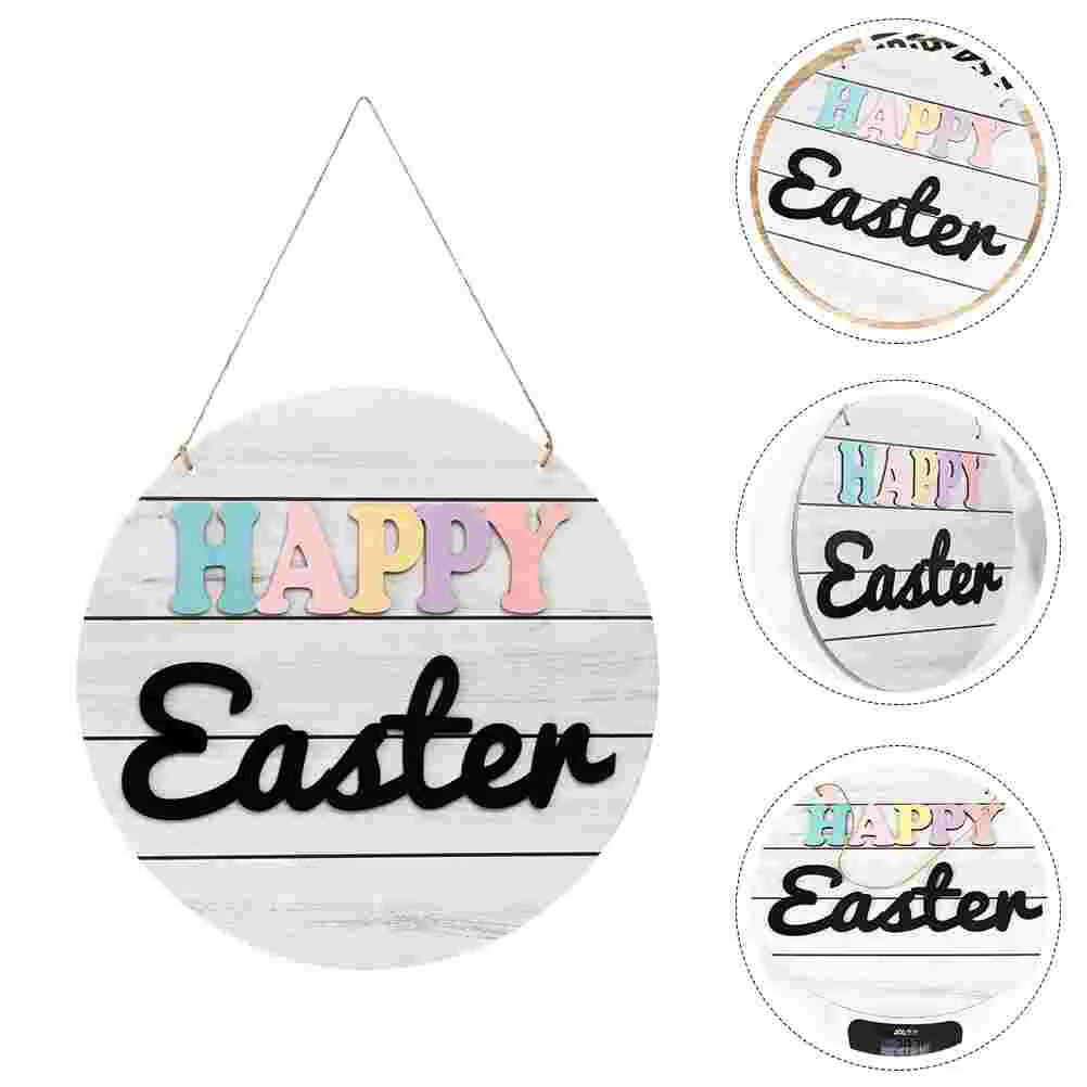 

Delicate Hanging Door Board Unique Easter Door Sign Chic Board Pendant