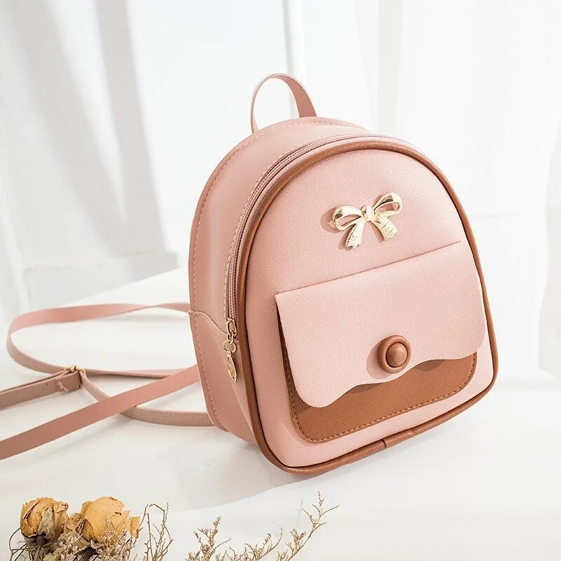 

Fashion New Korean Style Mini Backpack Small Backless Bag Multi Functional Girls Small Backpack