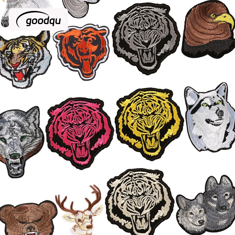 Нашивки с тигровым впрыском для одежды