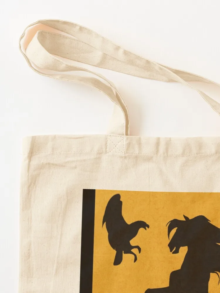 Сумка-шоппер с минималистичным рисунком Spirit Stallion of the Cimarron женская тканевая