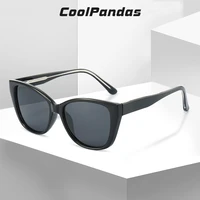 coolpandas 2022 new women polarized cat eye fashion sunglasses driving retro outdoor glasses brand design vintage oculos uv400