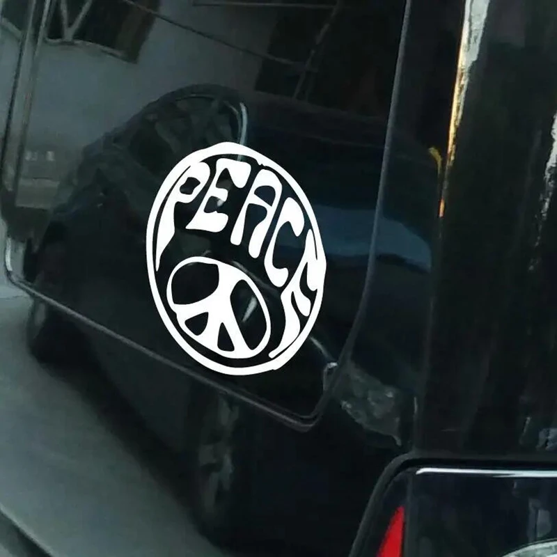 

Наклейка с надписью «Love Peace», 4,5*4,5 (черный/серебристый/белый/желтый/красный)