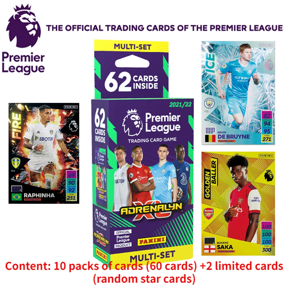 

PANINI Official Premier League Liverpool Star Card 2021/22 Adrenalyn Xl Limited Box Football Club Fans Collection Carnival Gifts