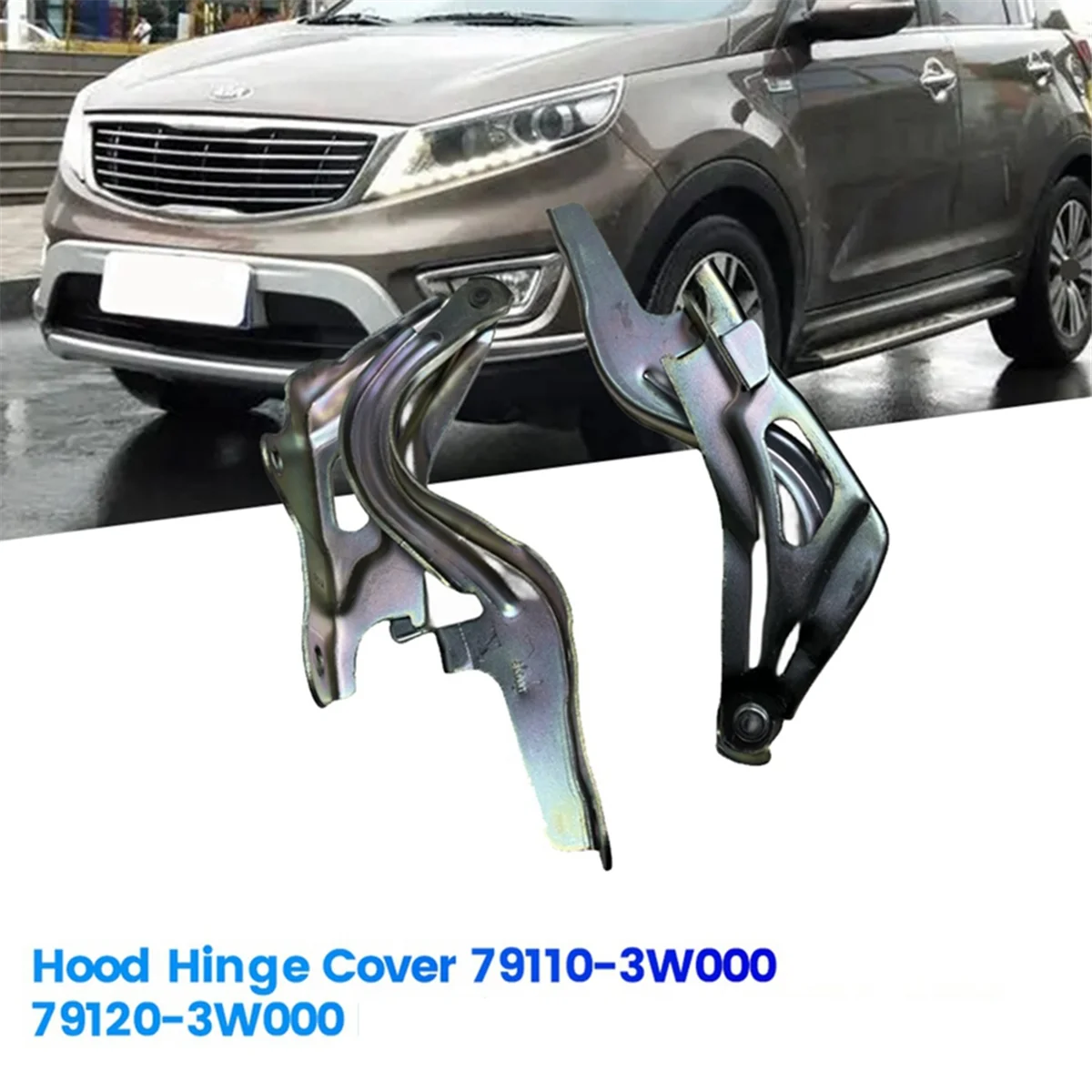 1 пара автомобильных шарниров капота 79110-3W000 79120-3W000 для Kia Sportage 2010-2018 шарнир