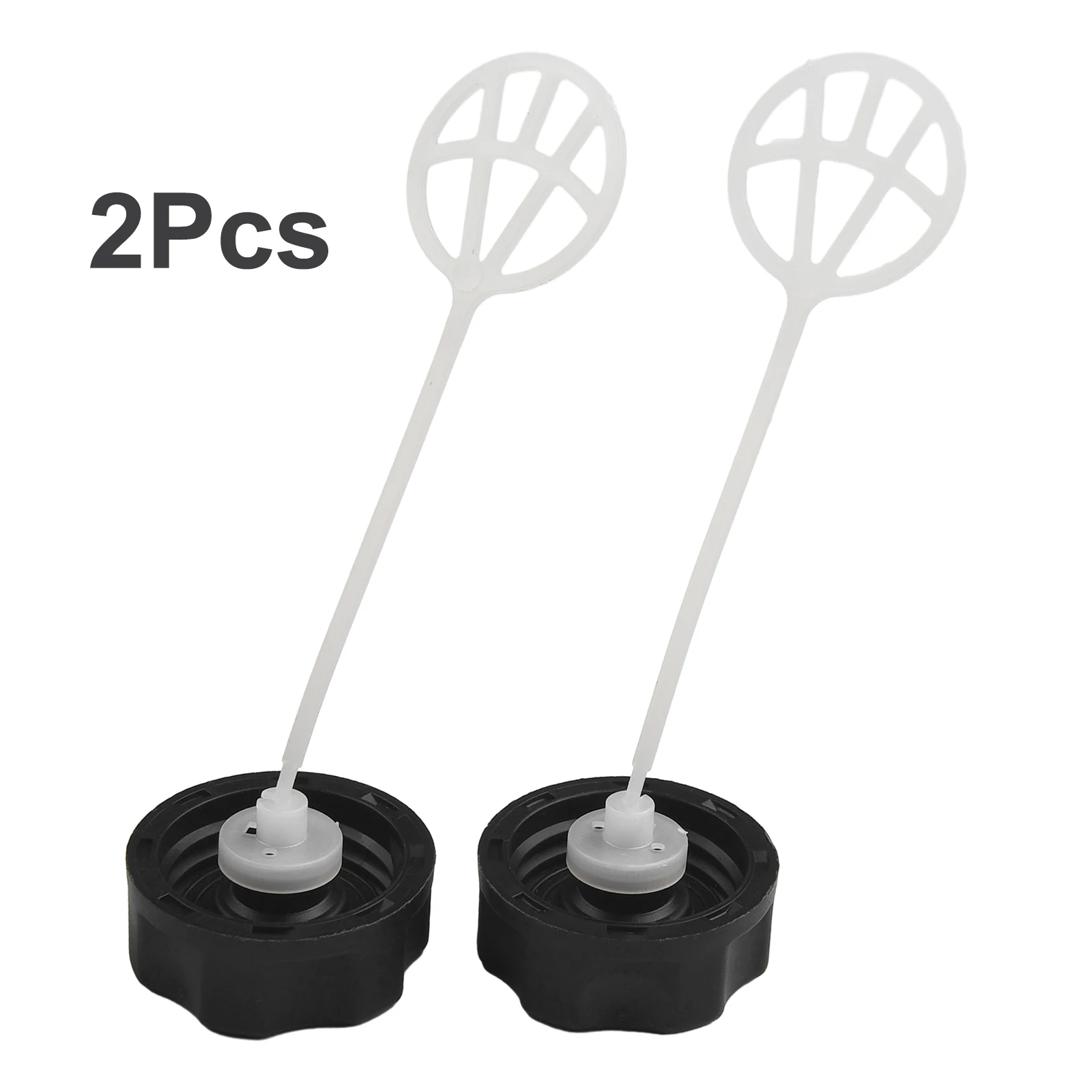 

2pcs For 43cc 49cc 52cc 55cc Petrol Scooter Black Plastic Fuel Tank Cap For Various Strimmer Hedge Trimmer Brush Cutter