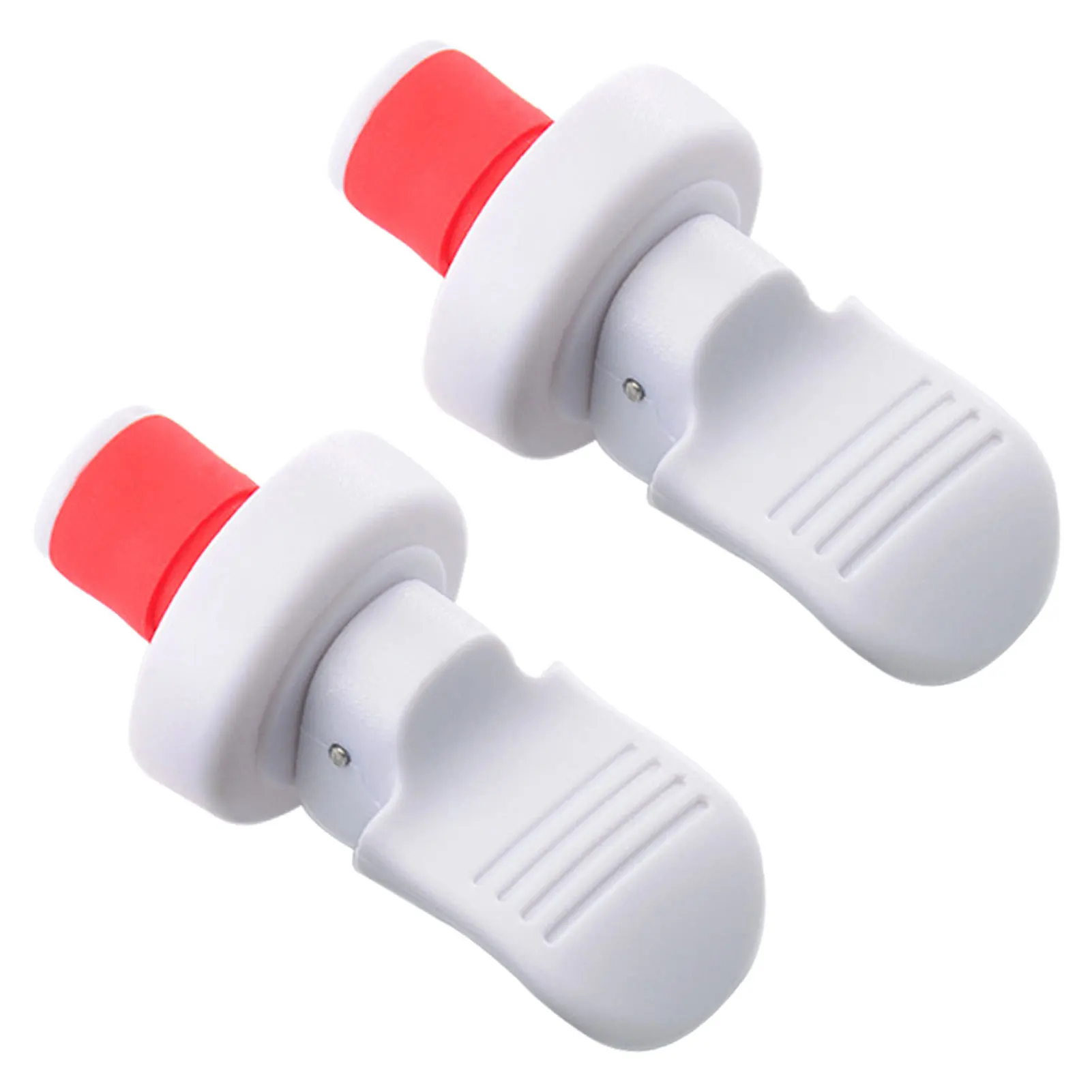 

2pcs Wine Stopper Champagne Plug Press Down Kitchen Accessories Bar Tools Reusable No Spill Manual Lightweight Keep Flesh