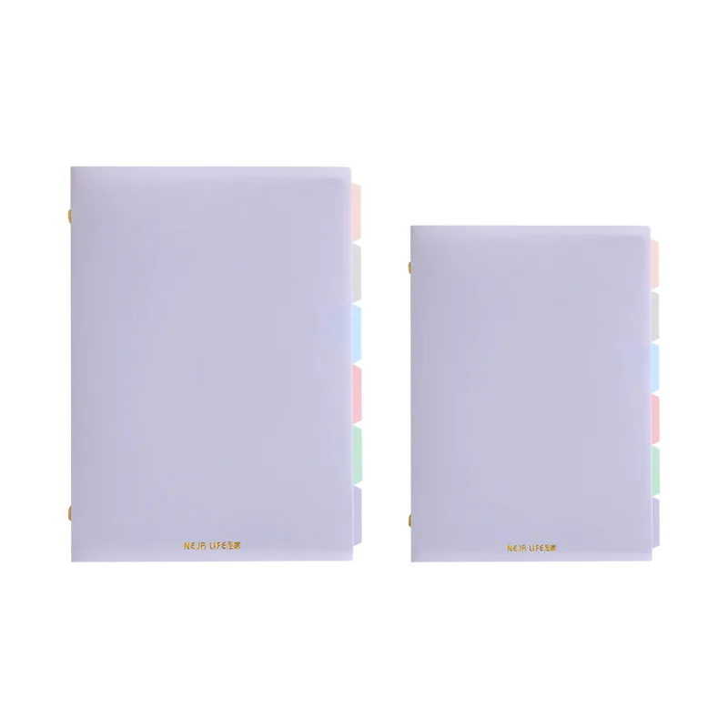 Блокнот со съемным вкладышем A5B5 тонкий и мягкий блокнот из полипропилена