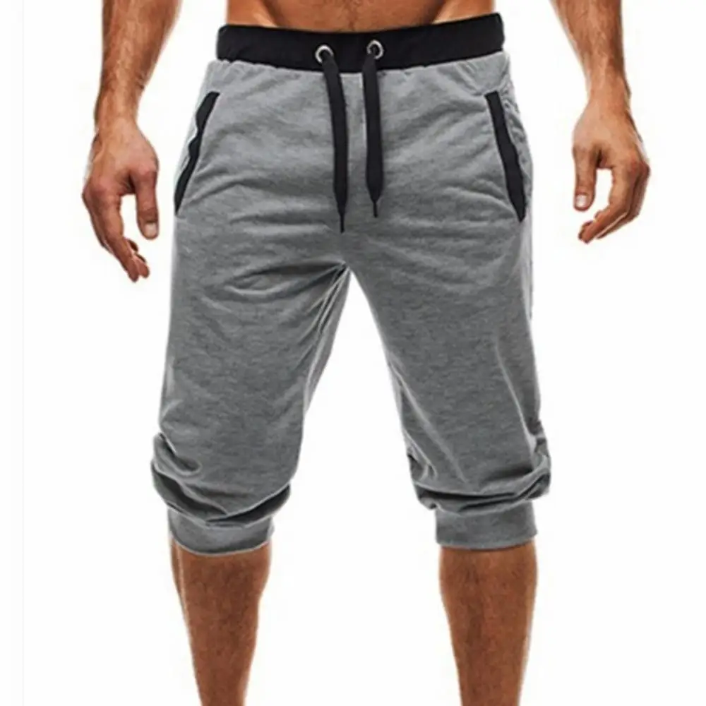 

Mens Shorts Baggy Jogger Casual Slim Harem Short Slacks Sport Sweatpants Drawstring Jogger Trousers For Men's Pants Summer 2021