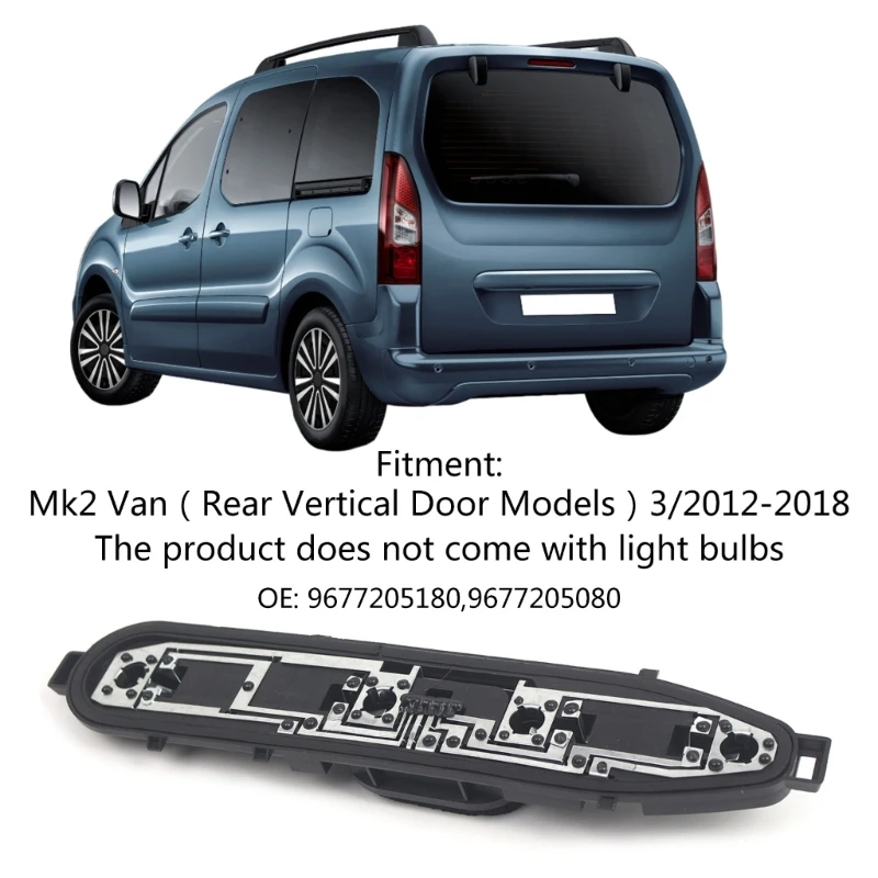 SZYU для Berlingo Mk2 9677205180 9677205080 основание заднего фонаря монтажная плата цоколь