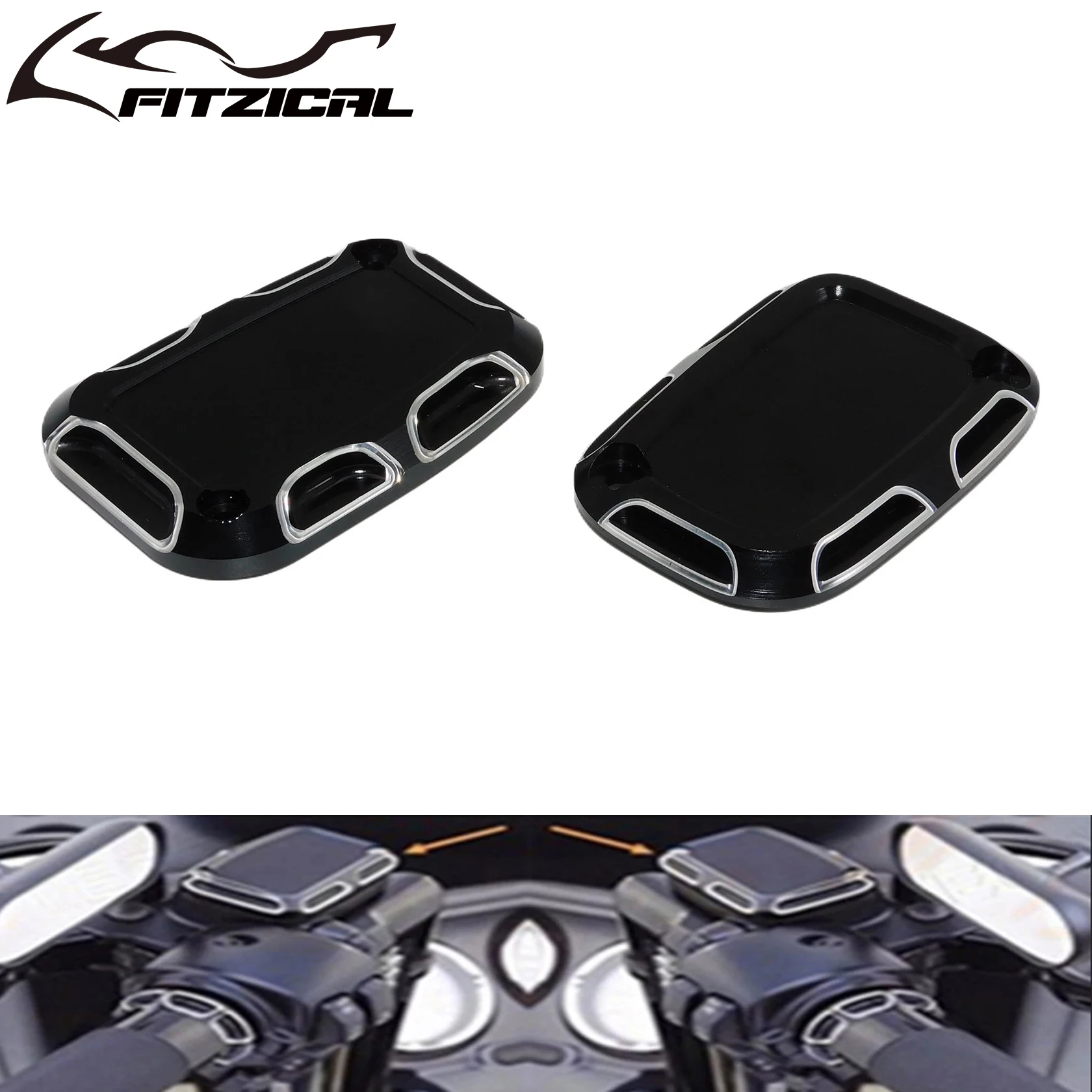 Передний тормозной резервуар для мотоцикла задний цилиндр Harley Touring Road King Electra Glide