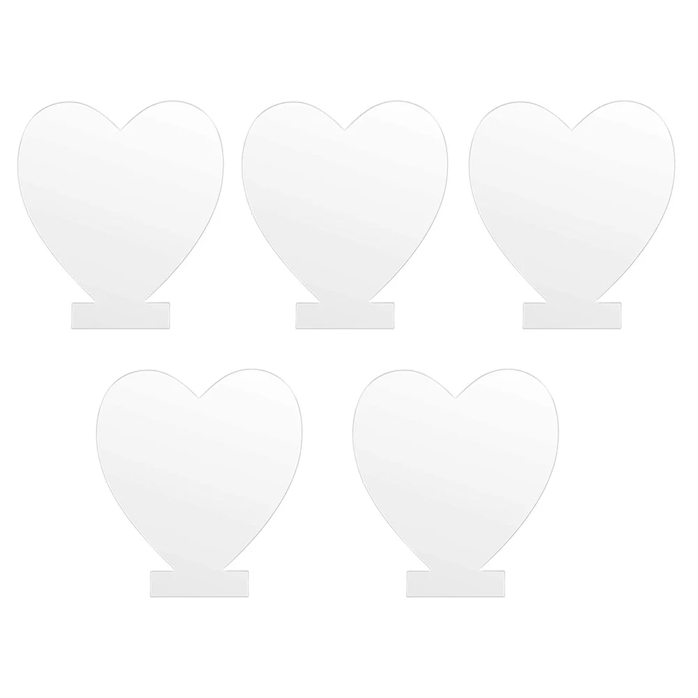 

Acrylic Light Sheet Heart Sign Led Panel Clear Plate Board Sheets Base Lamp Blank Diy Plates Table Night Boards Plastic Signs