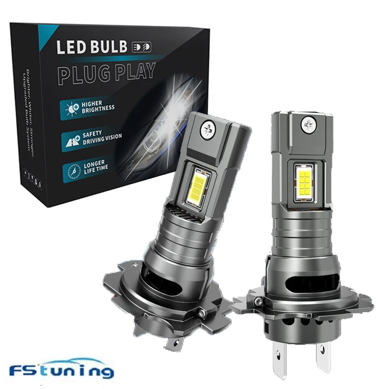 

2 шт. 60 Вт 16000LM H7 светодиодная лампа для фар CSP 3570 H7 светодиодный Canbus белый 6000K H7 автомобильный светодиодный светильник M2P