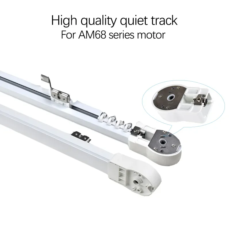 

Бесшумная направляющая для штор Aok motor серии AM68, автоматическая направляющая для штор для умного дома