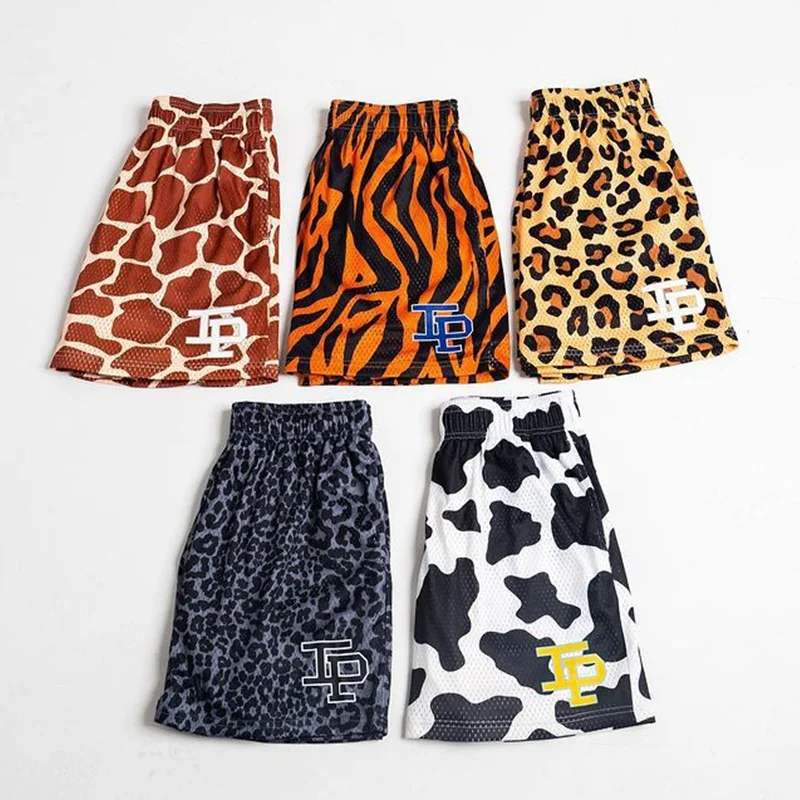 

Summer Beach shorts Men's and women's classic gym Basketball running Mesh shorts fashion fitness men's jogging jogging pants