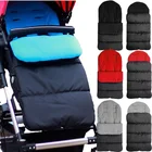Плотный мягкий теплый непродуваемый детский спальный мешок, универсальный чехол для коляски, покрывало для ног, уютная подушка для сидения коляски