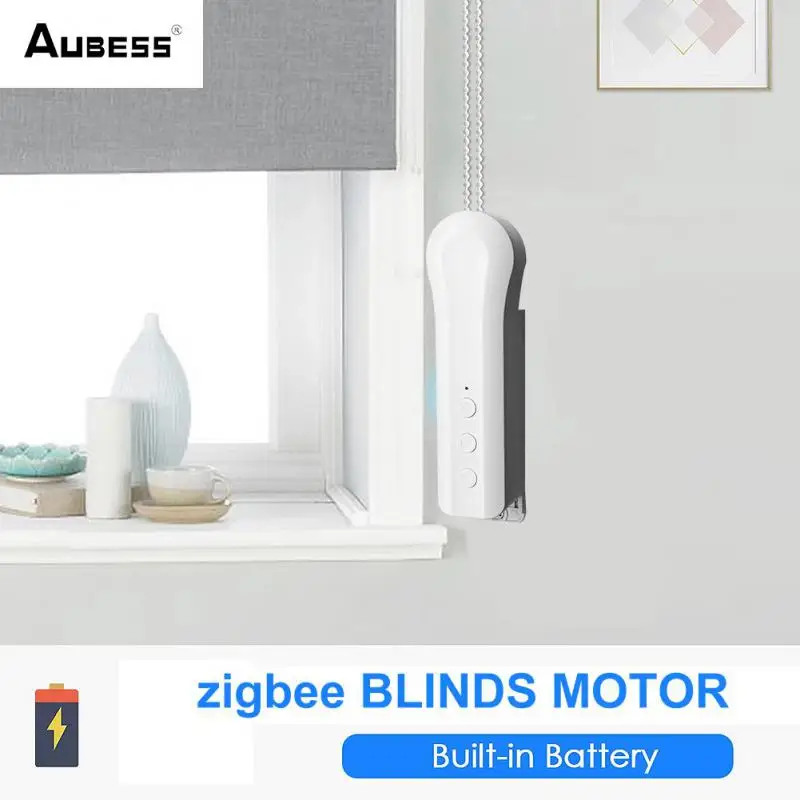 

Tuya Zigbee Smart Blinds Curtain APP Control Drive Motor Motorized Chain Roller Control Shade Shutter Drive Motor Replacement