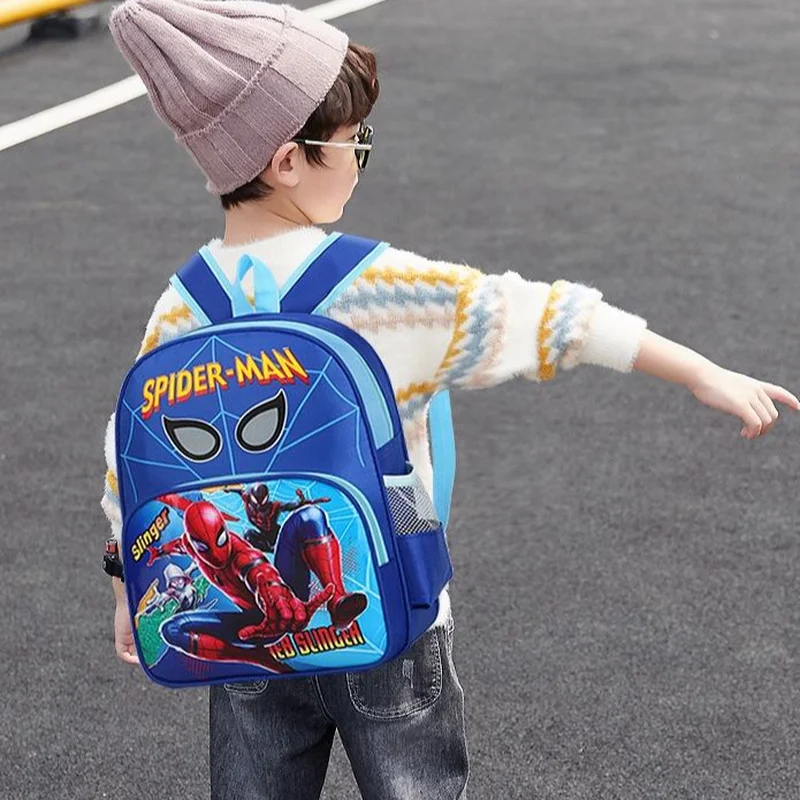 

Детский школьный портфель с рисунком из мультфильма «Человек-паук»