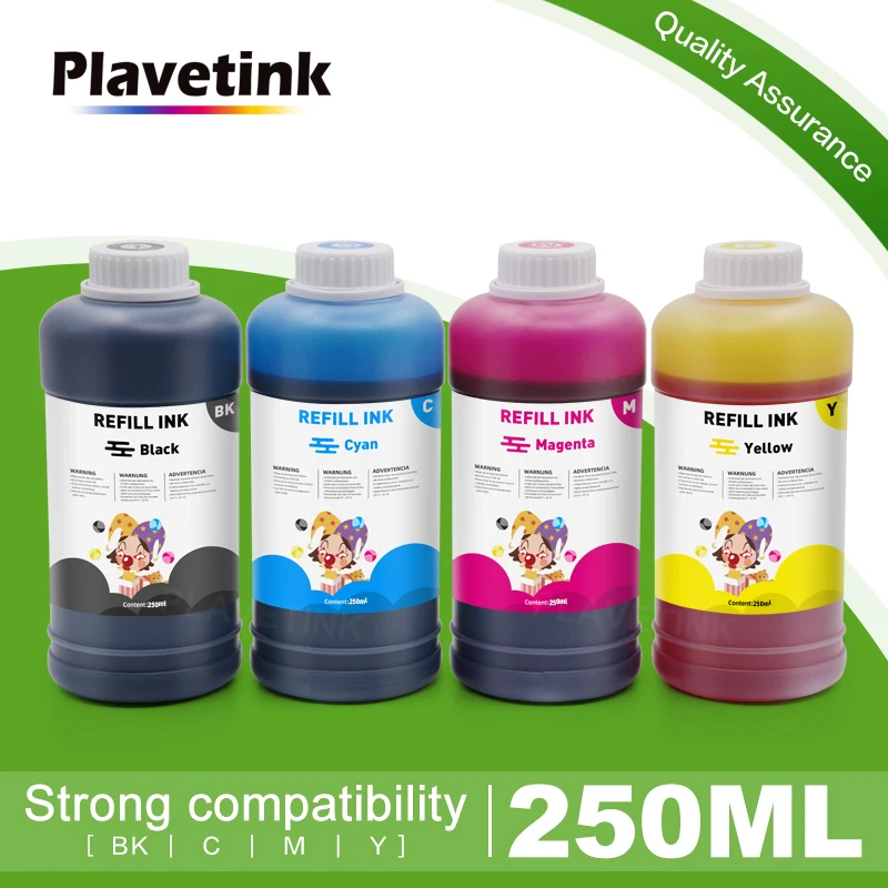 

Plavetink 250ml/Bottle Universal Refill Dye Ink For HP 21 22XL 121 122 123 301 655 364 711 932 933 934 935 950 Printer For HP