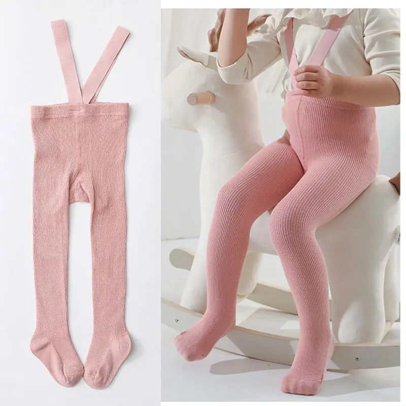 

Baby Tights Suspender Leggings socks for 0-3Yrs Kids Boys Girls Toddler Infant Newborns Pantyhose Warm High waist Stockings