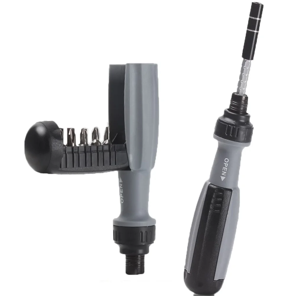

Hand Tools Screwdriver 11 In 1 Screwdriver Set Built-in 10 Bits Chrome Vanadium Steel Hardware Tools Brand New