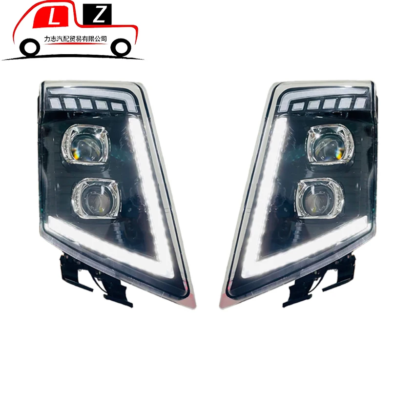 1 шт. полностью светодиодный головной фонарь для Volvo FH13 FH16 FM500 FH500 грузовика E APPROVE