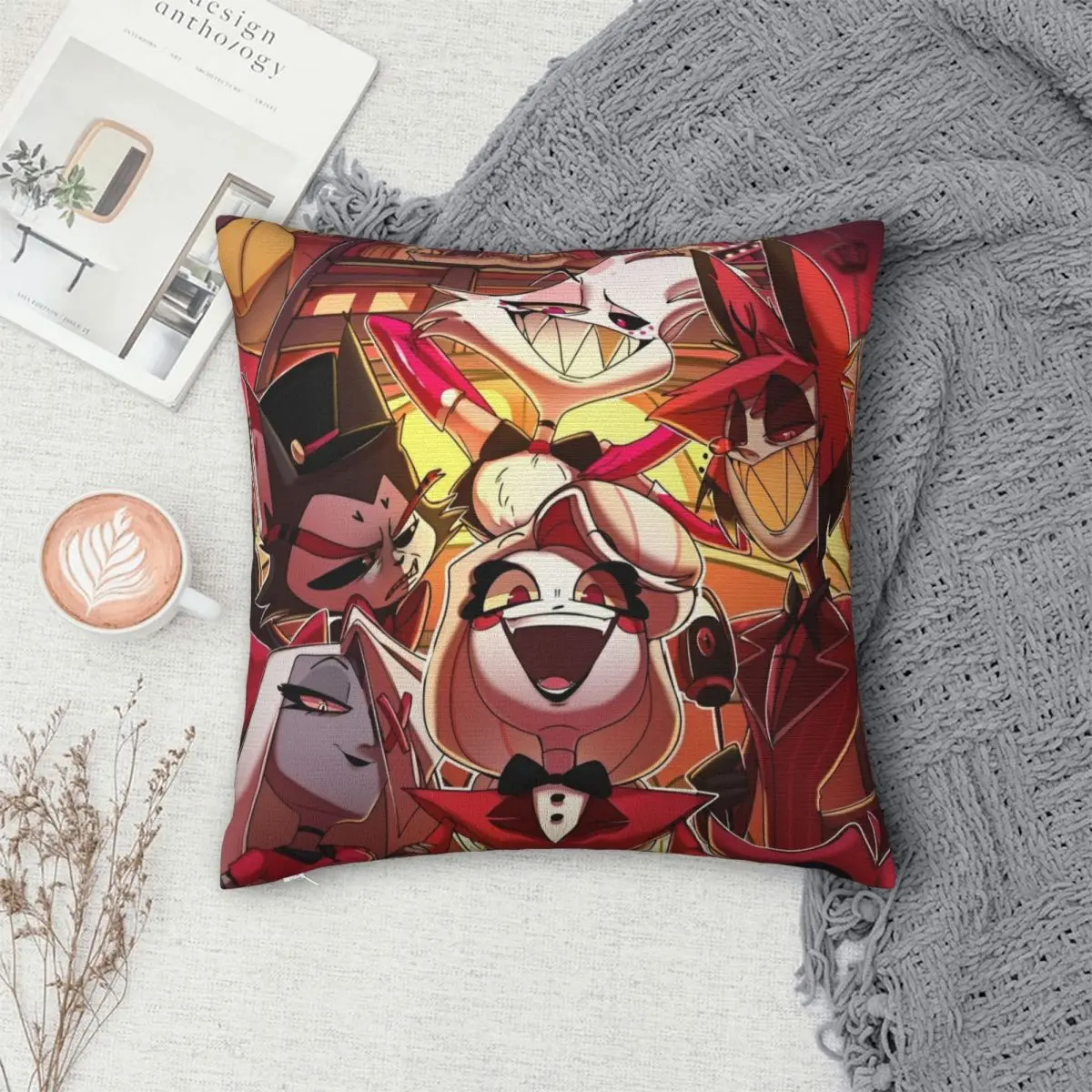 Наволочка Charlie Morningstar H-HazbinHotels чехол для подушки из полиэстера декоративная