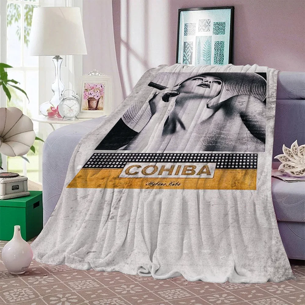 Винтажное Плюшевое Одеяло CohibaS 150 См X 200 Мягкий Коралловый Флис Декоративное