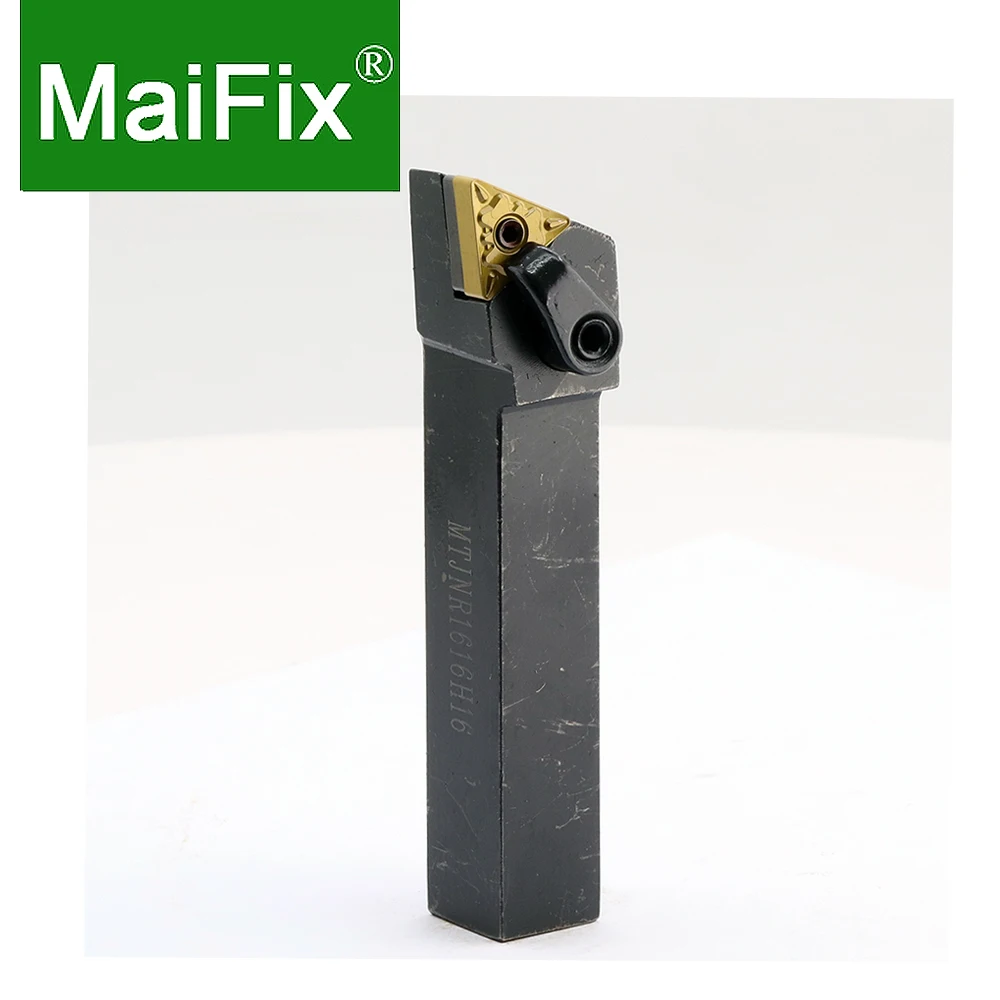 Фото Maifix 1 шт. MTJNR MTJNL 2020 1616 2525 3232 внешний треугольный держатель токарного инструмента TNMG фоторежущий набор инструментов №5