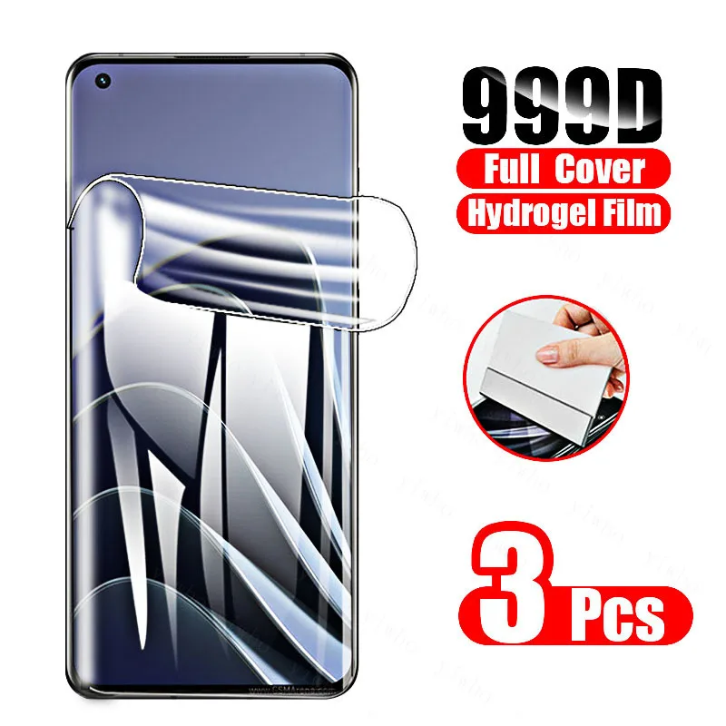 6 в 1 Гидрогелевая пленка для OnePlus 10 Pro Передняя One Plus 9 8 7 7T 8T 9R 9rt 10pro защитная