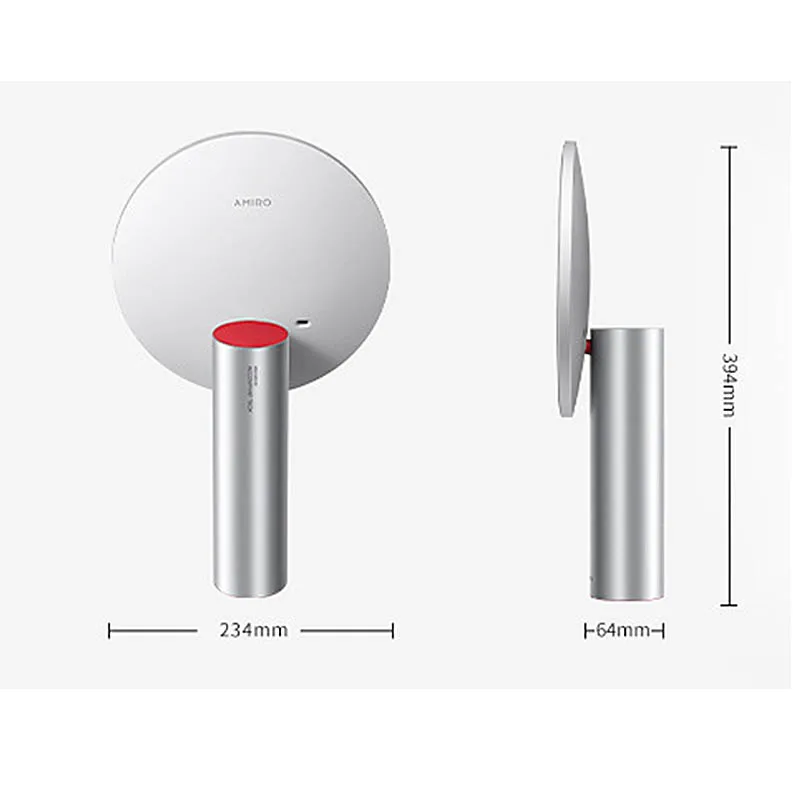 Светодиодное зеркало для макияжа настольный заполняющий светильник трехцветная